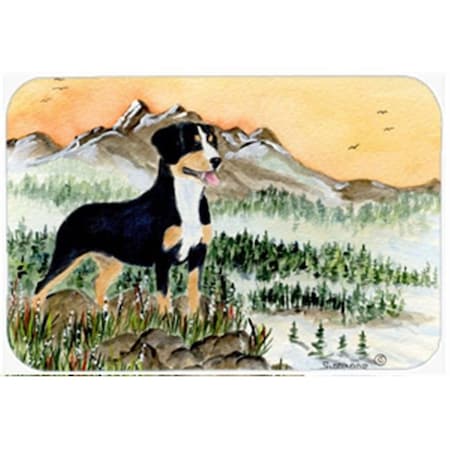 Entlebucher Mountain Dog Mouse Pad; Hot Pad & Trivet